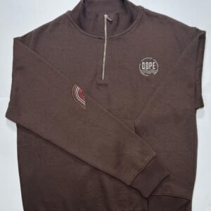 ZIPPER MOCKNECK